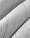 Line Mesh İpliği Boyalı Tek Kişilik Nevresim Takımı 160x220 cm Gri
