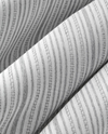 Line Mesh İpliği Boyalı Tek Kişilik Nevresim Takımı 160x220 cm Gri