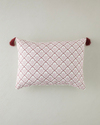 Liora Dolgulu Kırlent 35x50 cm Pembe