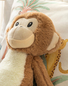 Little Monkey Bebe Dekoratif Kırlent Ekru