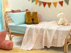 Little Unicorn Baskılı Çocuk Pike Takımı Pembe