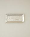 Liza Metal Dekoratif Tepsi 10 x 5 x 1 cm Silver