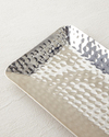 Liza Metal Dekoratif Tepsi 10 x 5 x 1 cm Silver