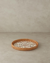 Louice Rattan Tepsi Kahverengi