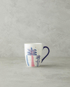 Love Adore New Bone China Kupa Pembe - Mavi