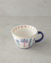Love Fantasy New Bone China Kupa Pembe - Mavi