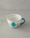 Love Jungle New Bone China Kupa Yeşil