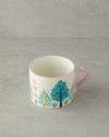 Love Jungle New Bone China Kupa Yeşil