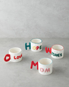 Love More Stoneware Kupa 400 ml Pembe