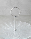 Luce Cam Katlı Servis 21+28 cm Şeffaf