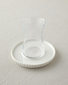 Lunara Porselen 18 Parça 6 Kişilik Çay-Kahve Takımı 170-90 ml Beyaz