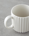 Lunara Porselen Kupa 350 ml Beyaz