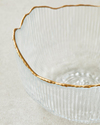 Lune Cam Çerezlik 13 cm Gold