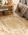 Lupita Dekoratif Jüt Kilim Naturel-Beyaz