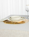 Luxe Keten Look Masa Örtüsü 150x200 cm Bej