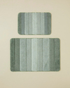 Luxiaa Kaydırmaz Taban Banyo Paspası Seti 60x90 + 40x60 cm Açık Yeşil