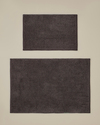 Macaroni Kaydırmaz Taban Banyo Paspası Seti 60x90 + 40x60 cm Kahverengi