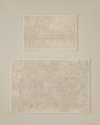 Macaroni Kaydırmaz Taban Banyo Paspası Seti 60x90 + 40x60 cm Bej