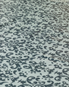 Majestic Damask Pvc Masa Örtüsü 140x140 cm Lacivert