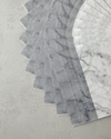 Marble Stripe Kağıt 20'li Kağıt Peçete Silver