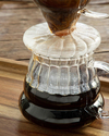 Margo Borosilikat 2 Cup Coffee Maker 300 ml Şeffaf