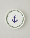 Marine Anchor Seramik Pasta Tabağı 16 cm Lacivert – Yeşil