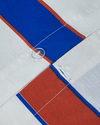 Marine Stripe Çift Kişilik Nevresim Seti Lacivert-Turuncu