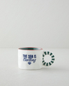 Mariner Parade New Bone China Kupa 260 ml Mavi - Kırmızı -Yeşil