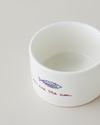 Mariner Sun Stoneware 3'lü Çerezlik 6,5 cm Mavi-Kırmızı
