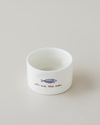 Mariner Sun Stoneware 3'lü Çerezlik 6,5 cm Mavi-Kırmızı
