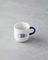 Marinique Stoneware 6'lı Kahve Fincan Takımı 130 ml Mavi