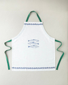 Maritime Melody Polyester Mutfak Önlüğü 65x75 cm Beyaz - Yeşil