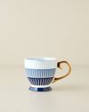 Marivella New Bone China Kupa 460 ml Mavi