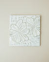 Marsa Polyresin Duvar Aksesuarı 20x20 cm Bej
