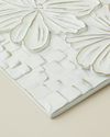 Marsa Polyresin Duvar Aksesuarı 20x20 cm Bej