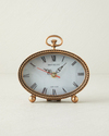 Marsel Metal Masa Saati 16,3x4,5x15,6 cm Bronz