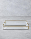 Marsilya Dekoratif Tepsi 38.3x28x5cm Gold