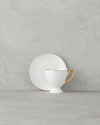 Marvy New Bone China 12 Parça 6 Kişilik Kahve Fincan Takımı Gold