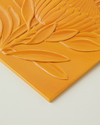 Mayra Polyresin Duvar Aksesuarı 20x20 cm Turuncu