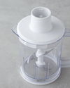MBS 3010 4 Bıçaklı Mini Blender Seti 1500W Beyaz-Krom