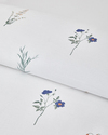 Meadow Magic Pamuk Çift Kişilik Nevresim Takımı 200x220 cm Turuncu-Mavi