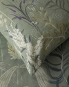 Meadow Spirit Dijital Baskılı Kolay Ütülenir Çift Kişilik Çarşaflı Nevresim Takımı 200x220 cm Koyu Yeşil