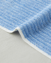 Melange Stripe Pamuk El Havlusu 30x40 cm Mavi