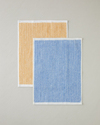 Melange Stripe Pamuk El Havlusu 30x40 cm Mavi