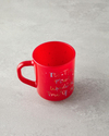 Merry Merry Cam 2’li ve Mumlu Kupa 250 ml Kırmızı - Yeşil
