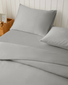 Micell Lyocell Saten Çift Kişilik Nevresim Takımı 200x220 cm Açık Gri