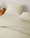 Micell Lyocell Saten King Size Nevresim Takımı 240x220 cm Fildişi