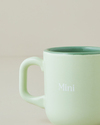 Mini&Dad Seramik İkili Kupa 150-230 ml Yeşil