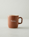 Mini&Mummy Seramik İkili Kupa 150-230 ml Krem-Kahverengi