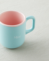 Mini&Mummy Seramik İkili Kupa 150-230 ml Mavi - Pembe